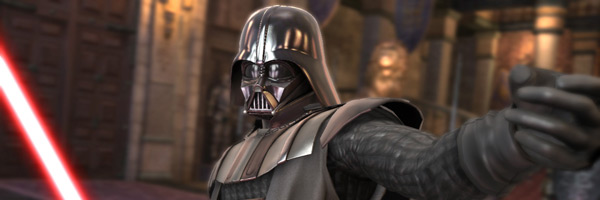 Dark Vador et Yoda dans Soul Calibur 4
