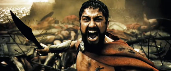 300 : L’adaptation graphique de la bataille des Thermopyles