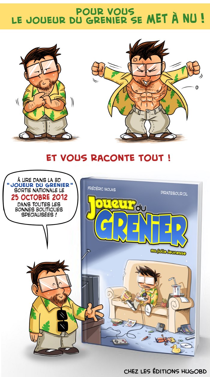 La BD du Joueur du Grenier est disponible