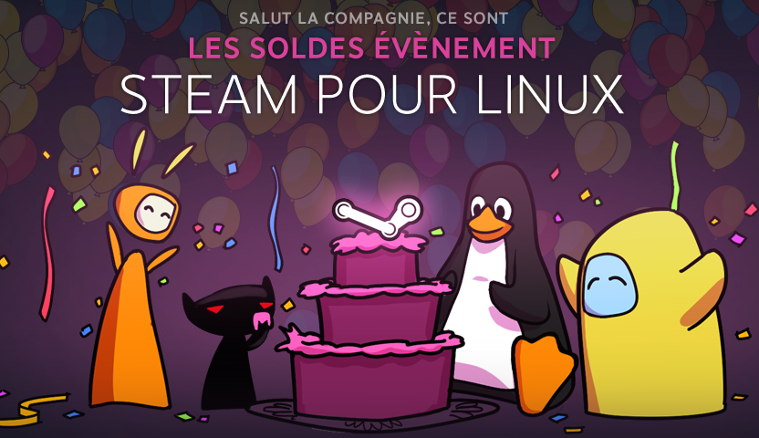 Steam Linux : fin de la beta et début des soldes