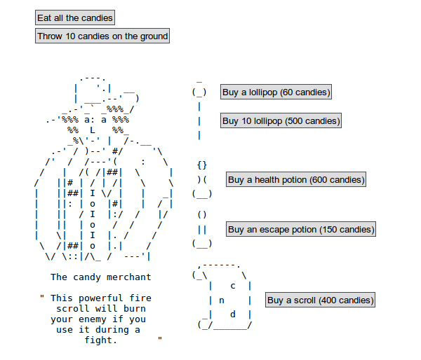 Un RPG en ASCII