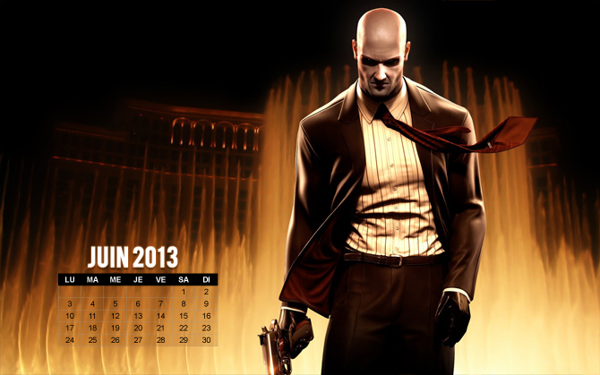 Le wallpaper calendrier de juin 2013