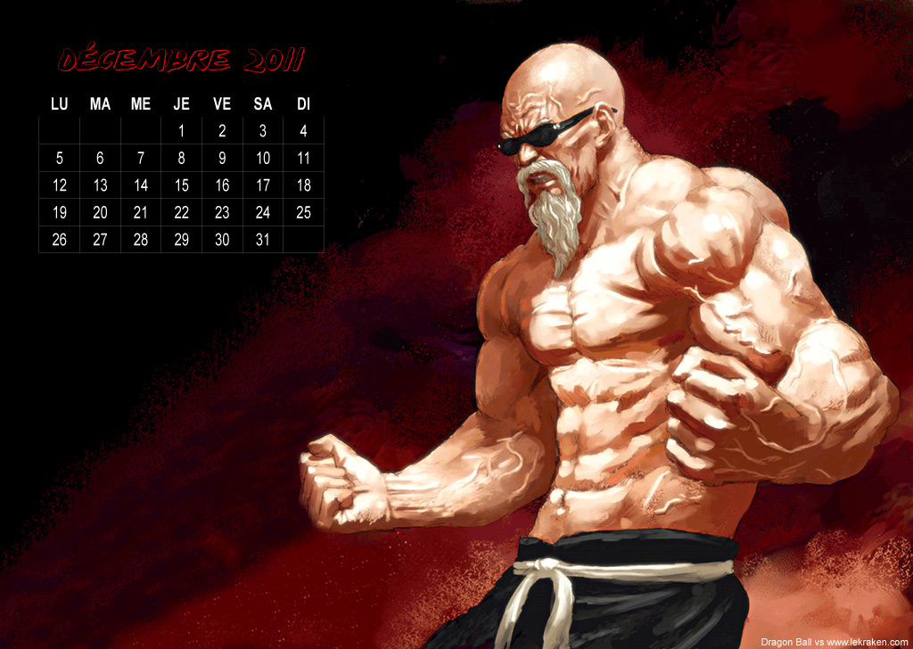 Le wallpaper calendrier de décembre 2011