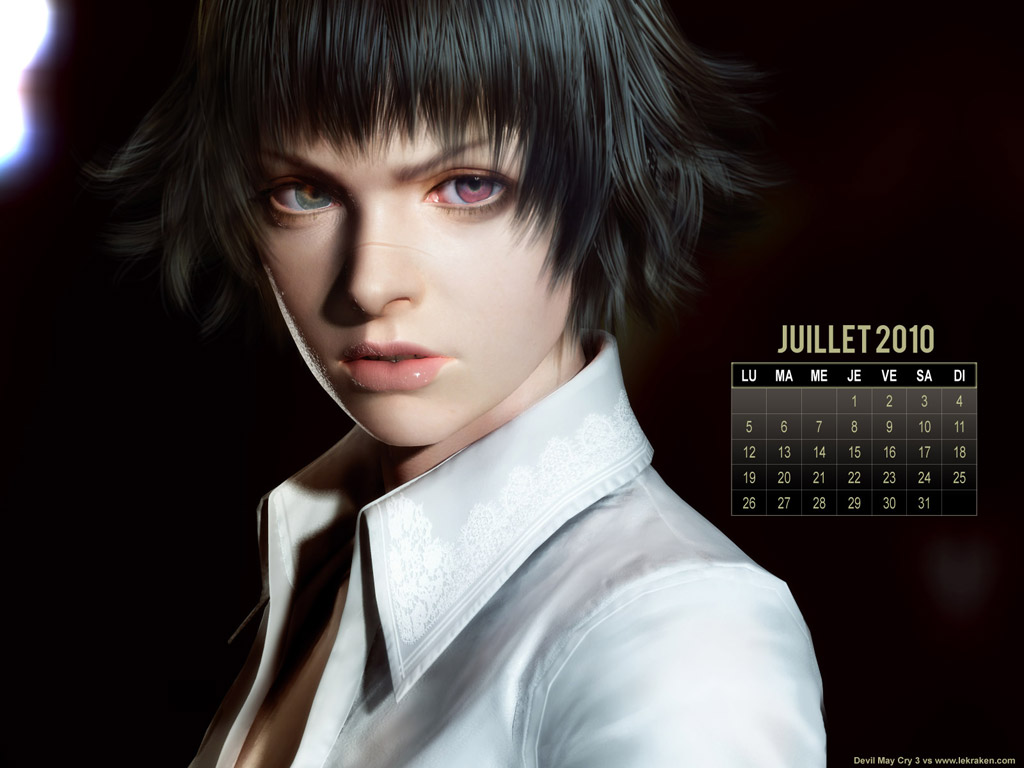 Le calendrier juillet 2010