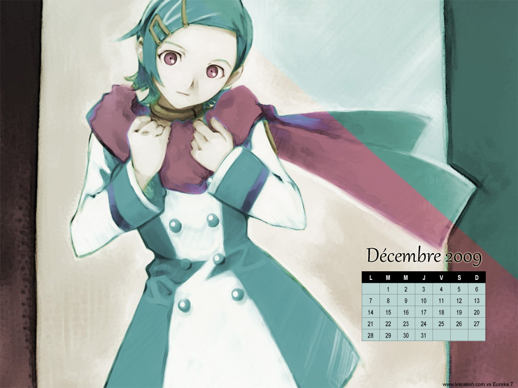 Le wallpaper calendrier décembre 2009