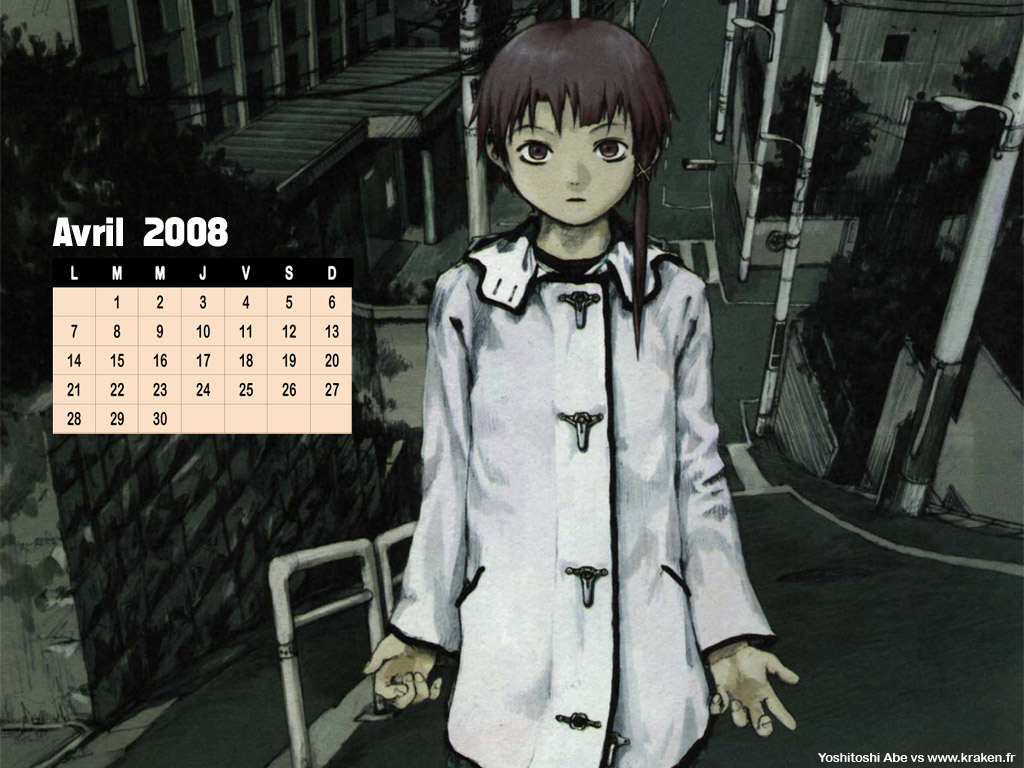 Le wallpaper calendrier d’Avril 2008