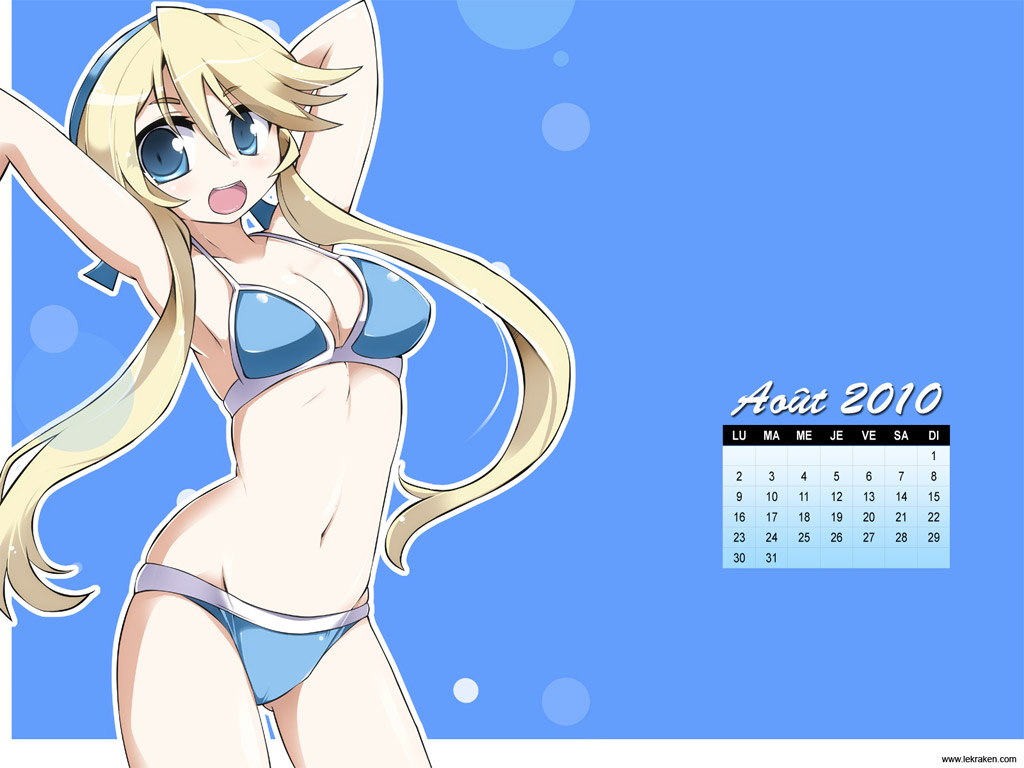 Le calendrier août 2010