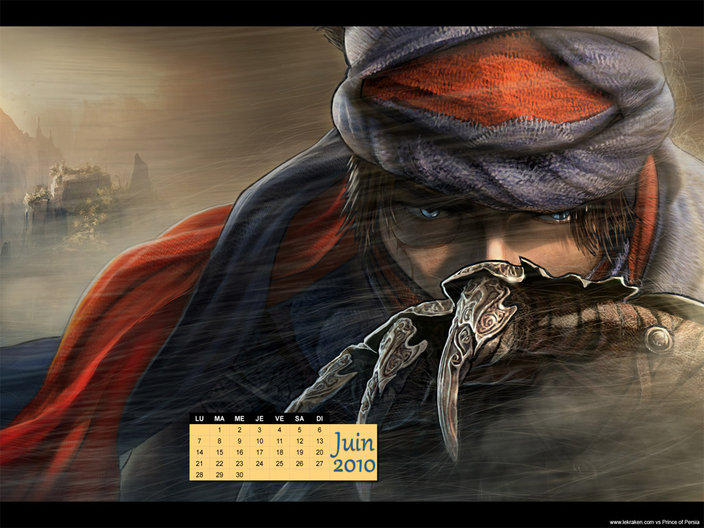 Le wallpaper calendrier juin 2010