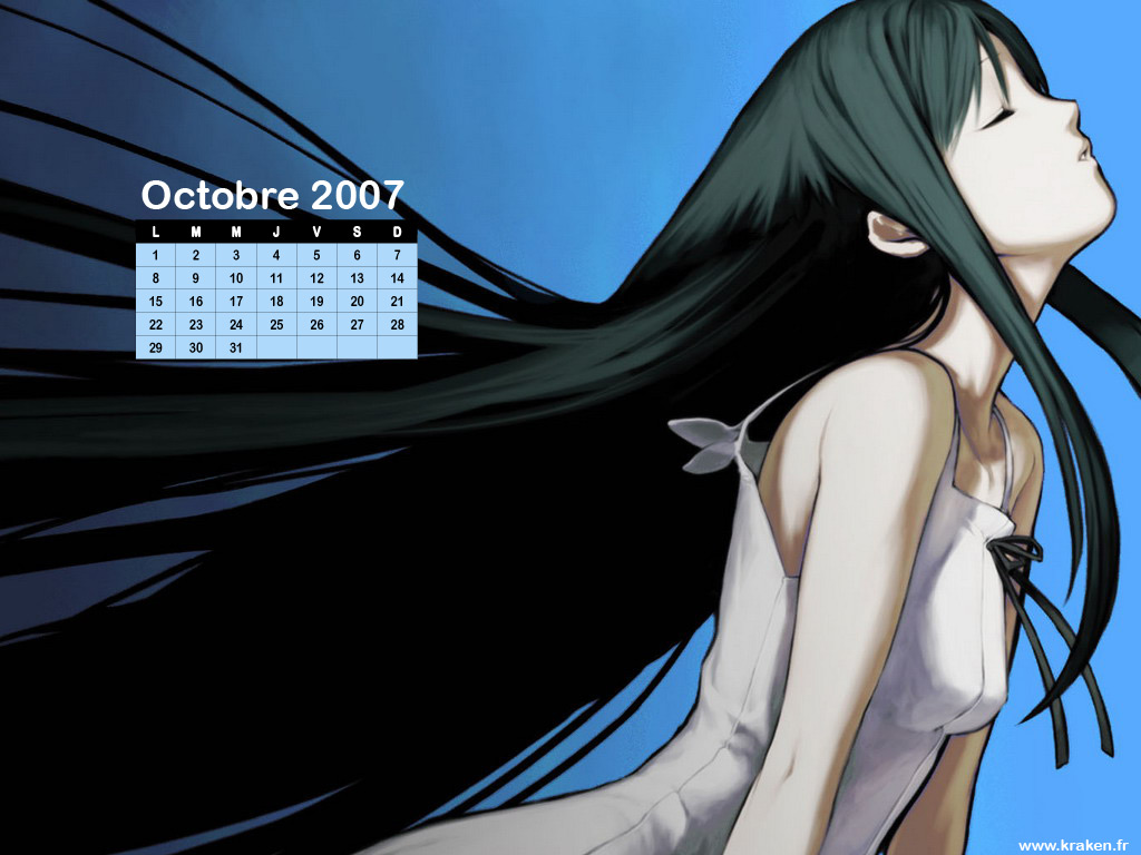 Le wallpaper calendrier d’octobre 2007
