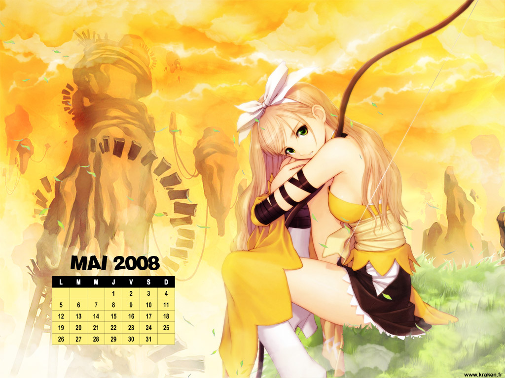 Le wallpaper calendrier de mai 2008