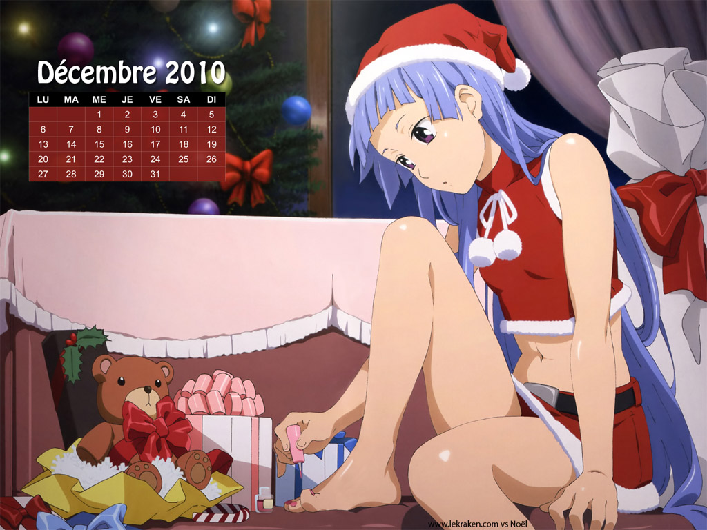 Le wallpaper calendrier de décembre 2010