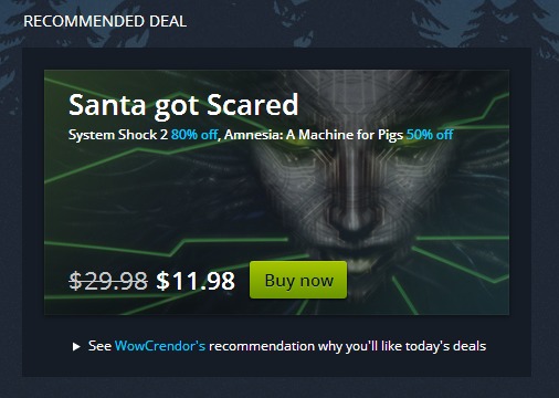 Steam, GOG, Humble Store : le tour des soldes de noël