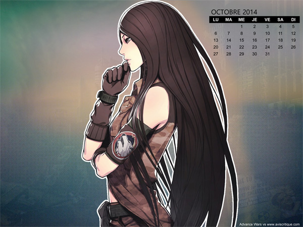 Le wallpaper calendrier d’octobre 2014