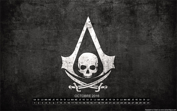 Le wallpaper calendrier d’octobre 2016