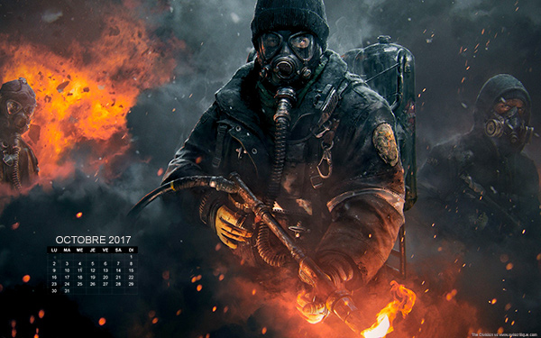 Le wallpaper calendrier d’octobre 2017